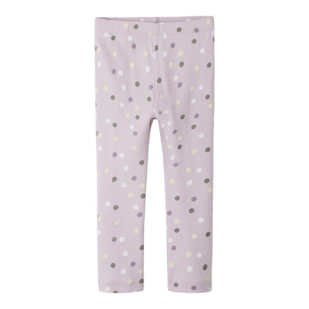 NAME IT Leggings Dottia Lavender Fog