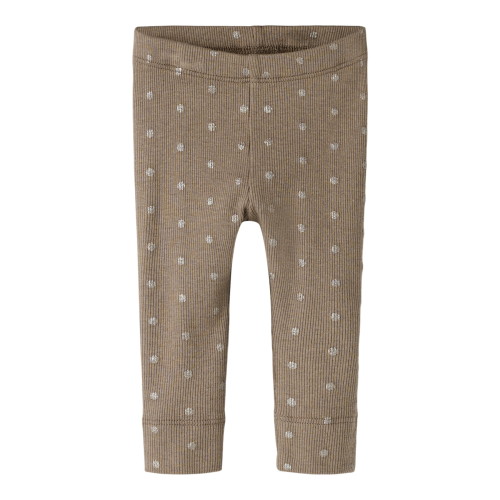 NAME IT Leggings Lona Taupe Gray