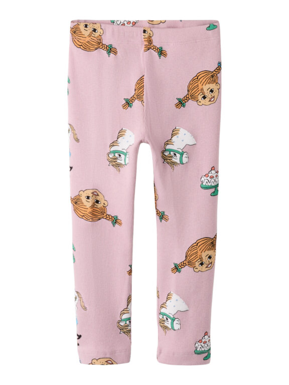 NAME IT Leggings Soca Pippi Keepsake Lilac