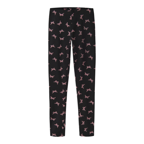 NAME IT Leggings Vivian Black Small Bows