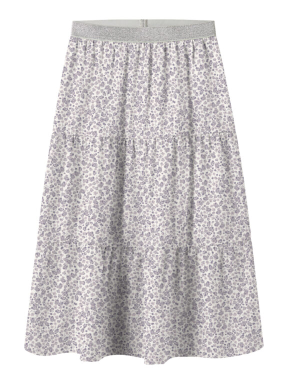 NAME IT Maxi Nederdel Fany Cloud Dancer