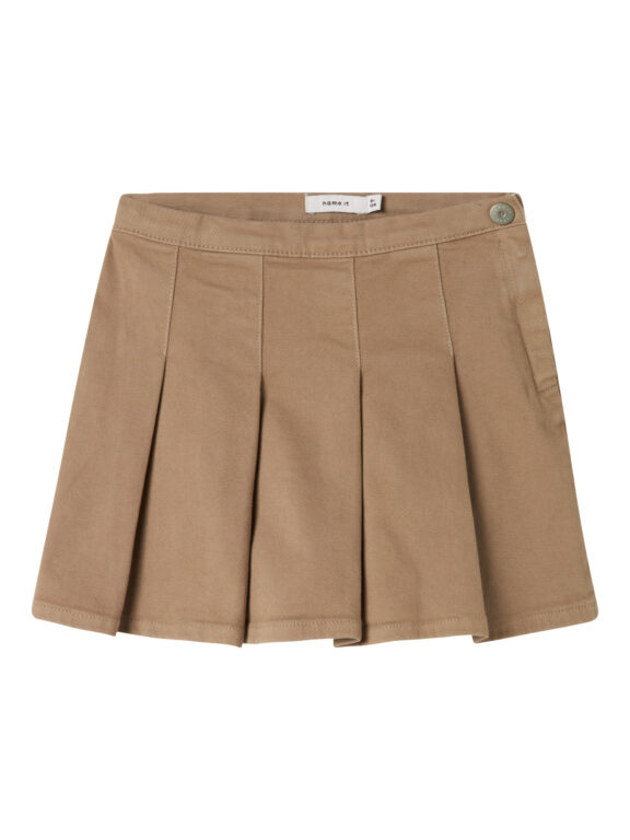NAME IT Nederdele Rose Twill Roasted Cashew