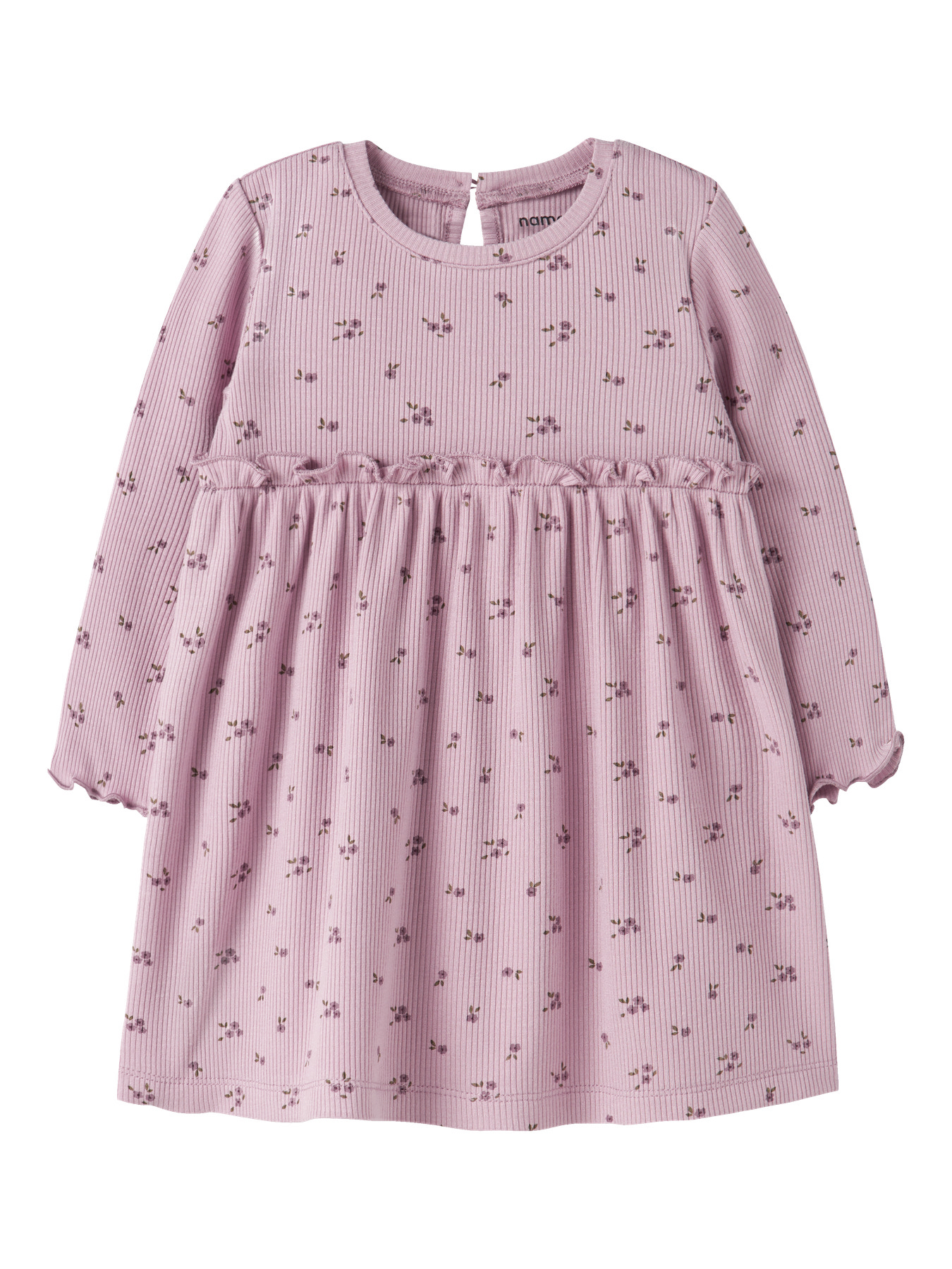 NAME IT Rib Kjole Soho Keepsake Lilac