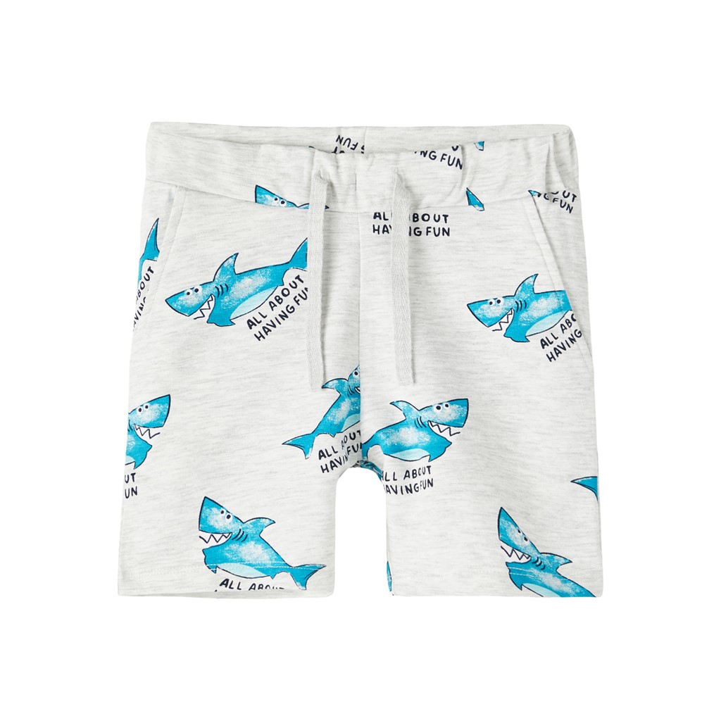 NAME IT Sweat Shorts Jarl Light Grey Melange NAME IT Sweat Shorts Jarl Light Grey Melange