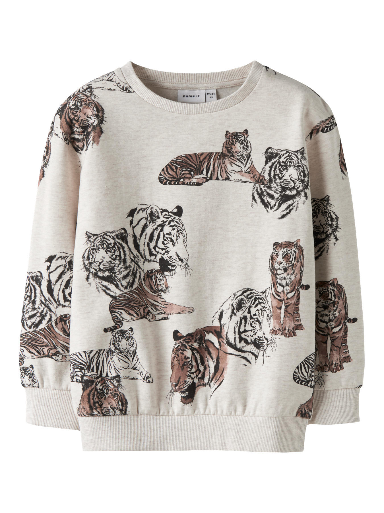 NAME IT Sweatshirt Thorne Peyote Melange NAME IT Sweatshirt Thorne Peyote Melange
