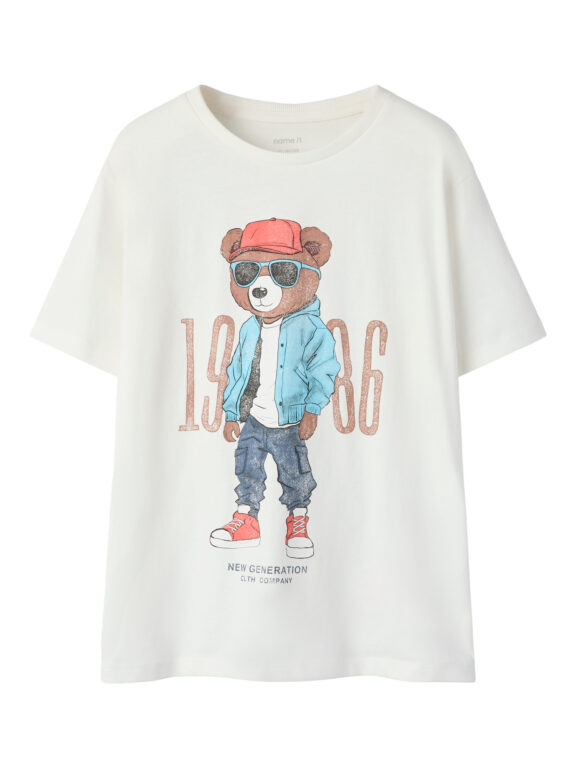 NAME IT T-shirt Dobs Cloud Dancer