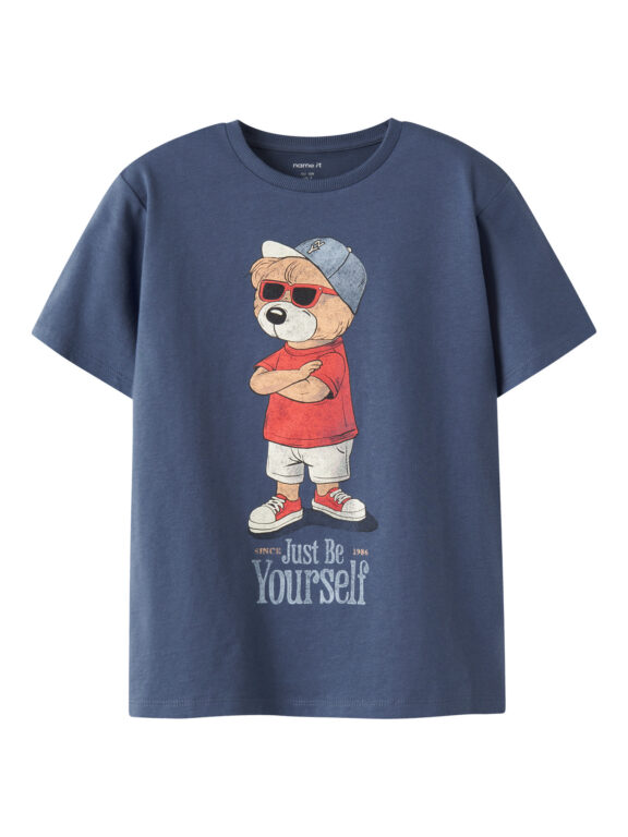 NAME IT T-shirt Dobs Vintage Indigo