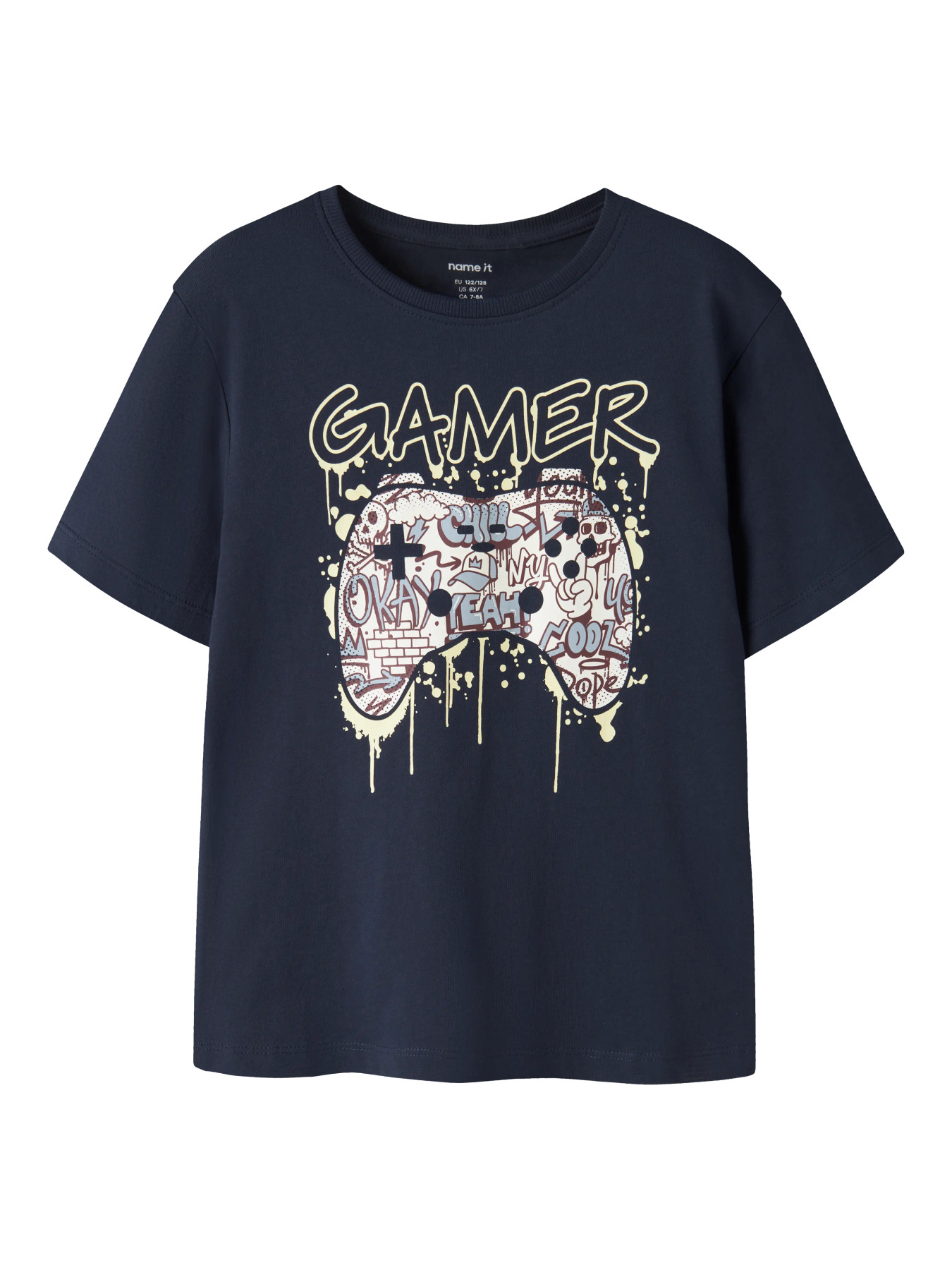 NAME IT T-shirt Victor Navy Blazer Gamer NAME IT T-shirt Victor Navy Blazer Gamer