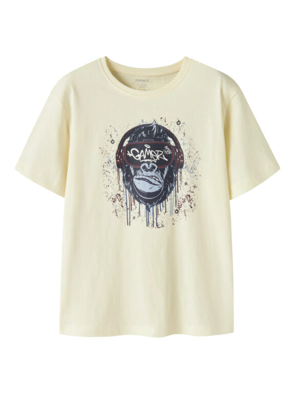 NAME IT T-shirt Victor Pear Sorbet