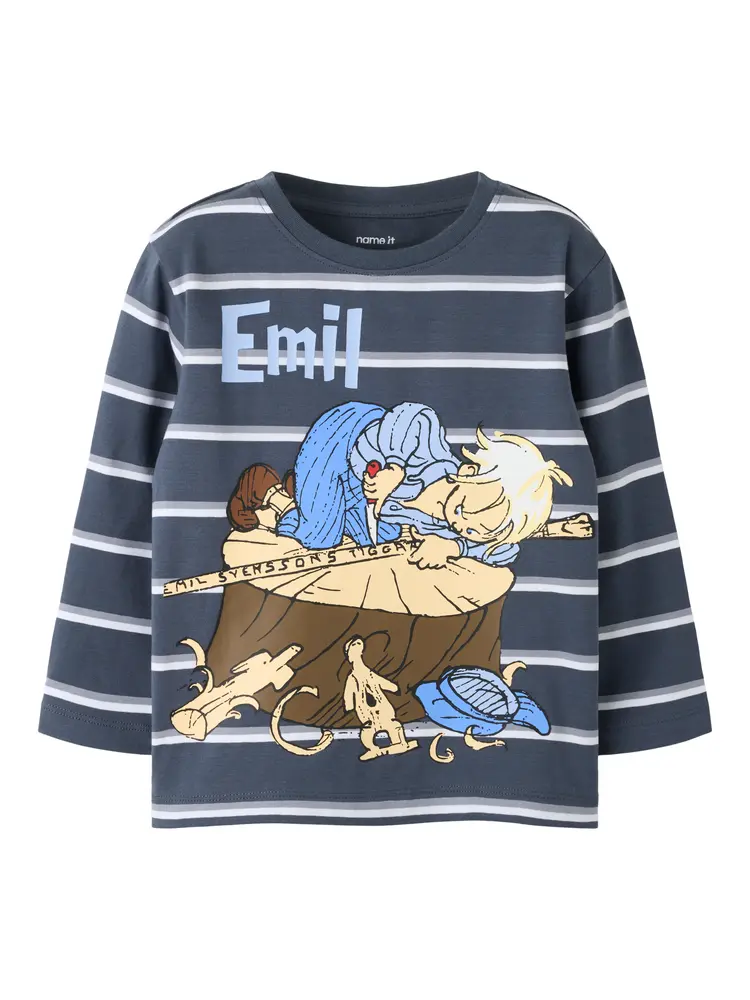 Name It Alf Emil Trøje - Ombre Blue - 116