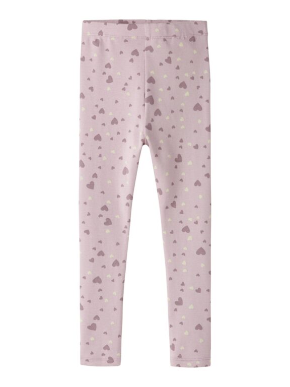 Name It BHeart Leggings - Keepsake Lilac - 92 cm Name It BHeart Leggings - Keepsake Lilac - 92 cm