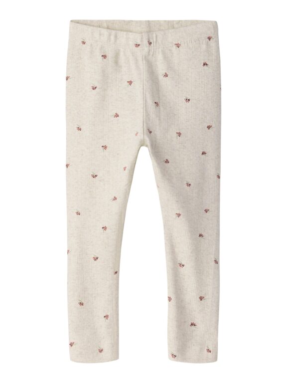 Name It Berries Slim Leggings - Peyote Melange - 80 cm