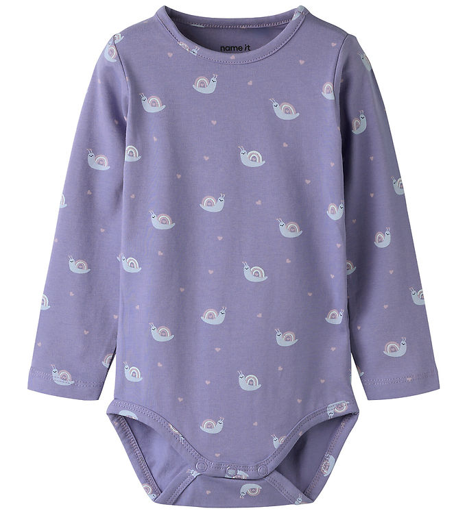 Name It Body l/æ - NbfVandora - Lavender Violet/Snail