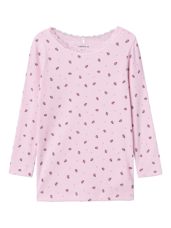 Name It Dab Bluse med Mariehøne - Parfait Pink - 92 cm