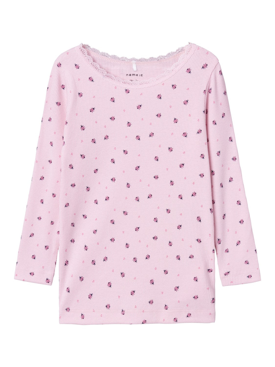 Name It Dab Bluse med Mariehøne - Parfait Pink - 92 cm Name It Dab Bluse med Mariehøne - Parfait Pink - 92 cm