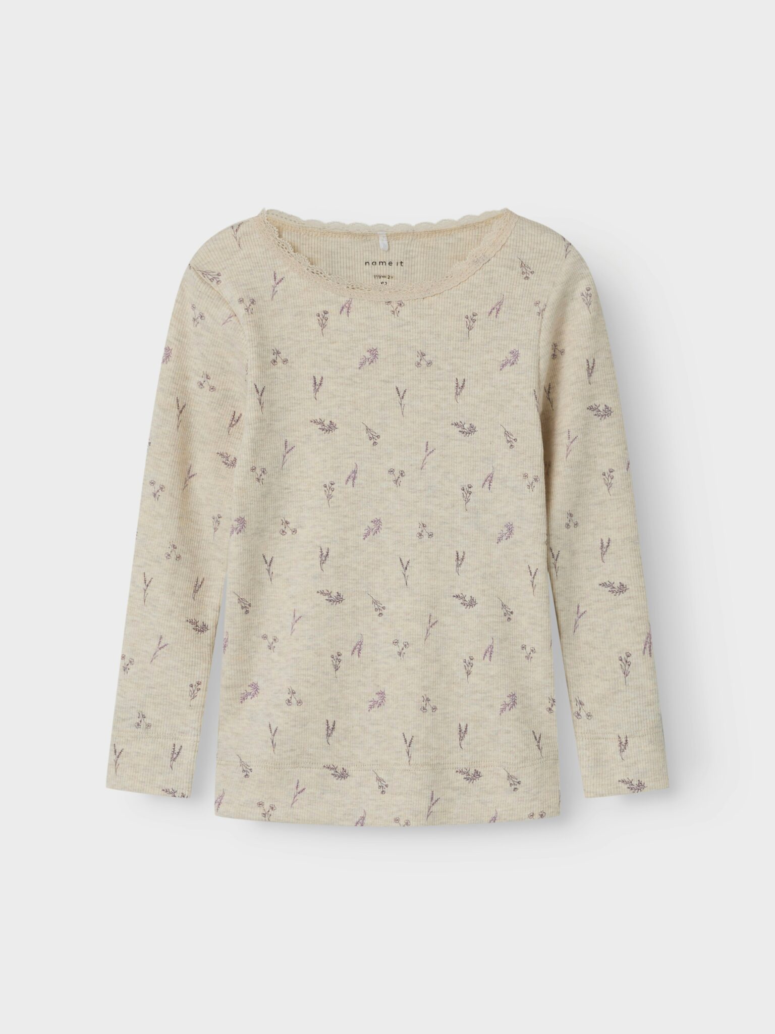 Name It Dabua Bluse - Peyote Melange - 86 cm Name It Dabua Bluse - Peyote Melange - 86 cm