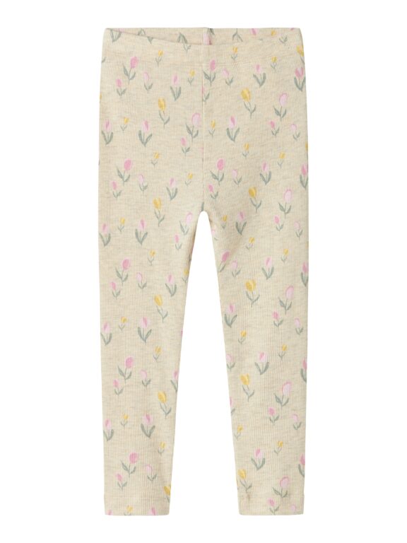 Name It Flowerkab Leggings - Peyote Melange - 92 cm