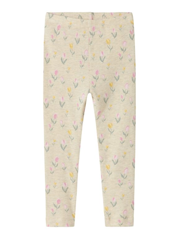 Name It Flowerkab Leggings - Peyote Melange - 92 cm