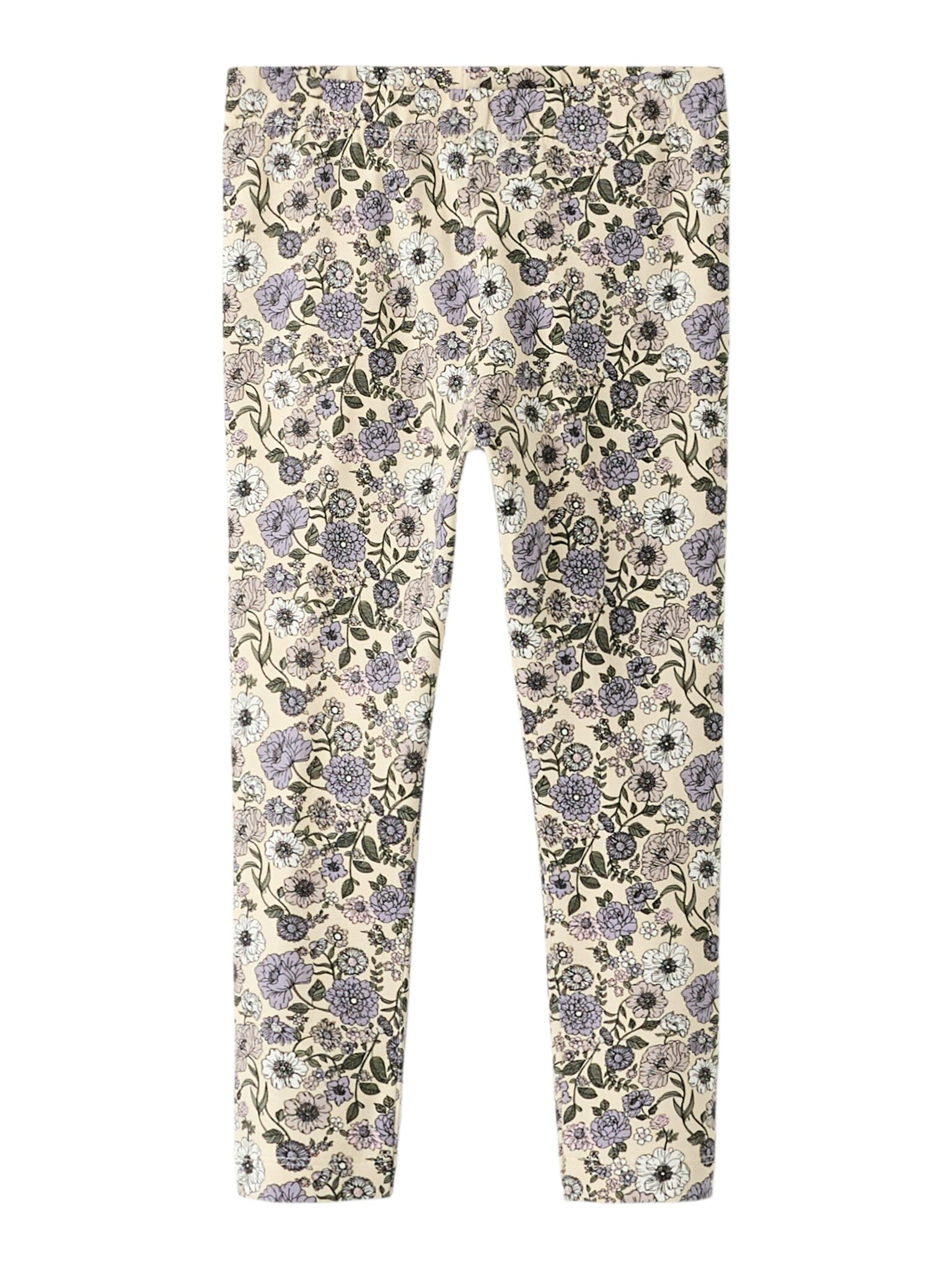 Name It Nikala Leggings - Buttercream/Big Flower - 86 cm