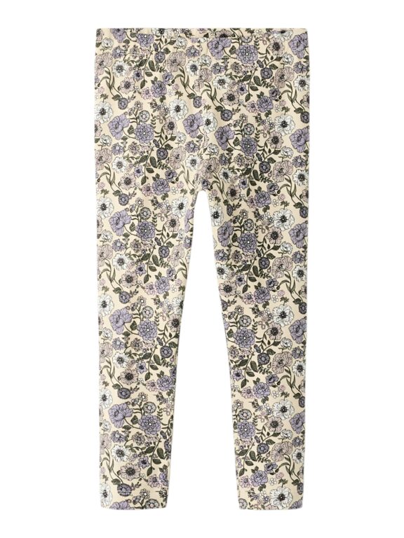 Name It Nikala Leggings - Buttercream/Big Flower - 86 cm