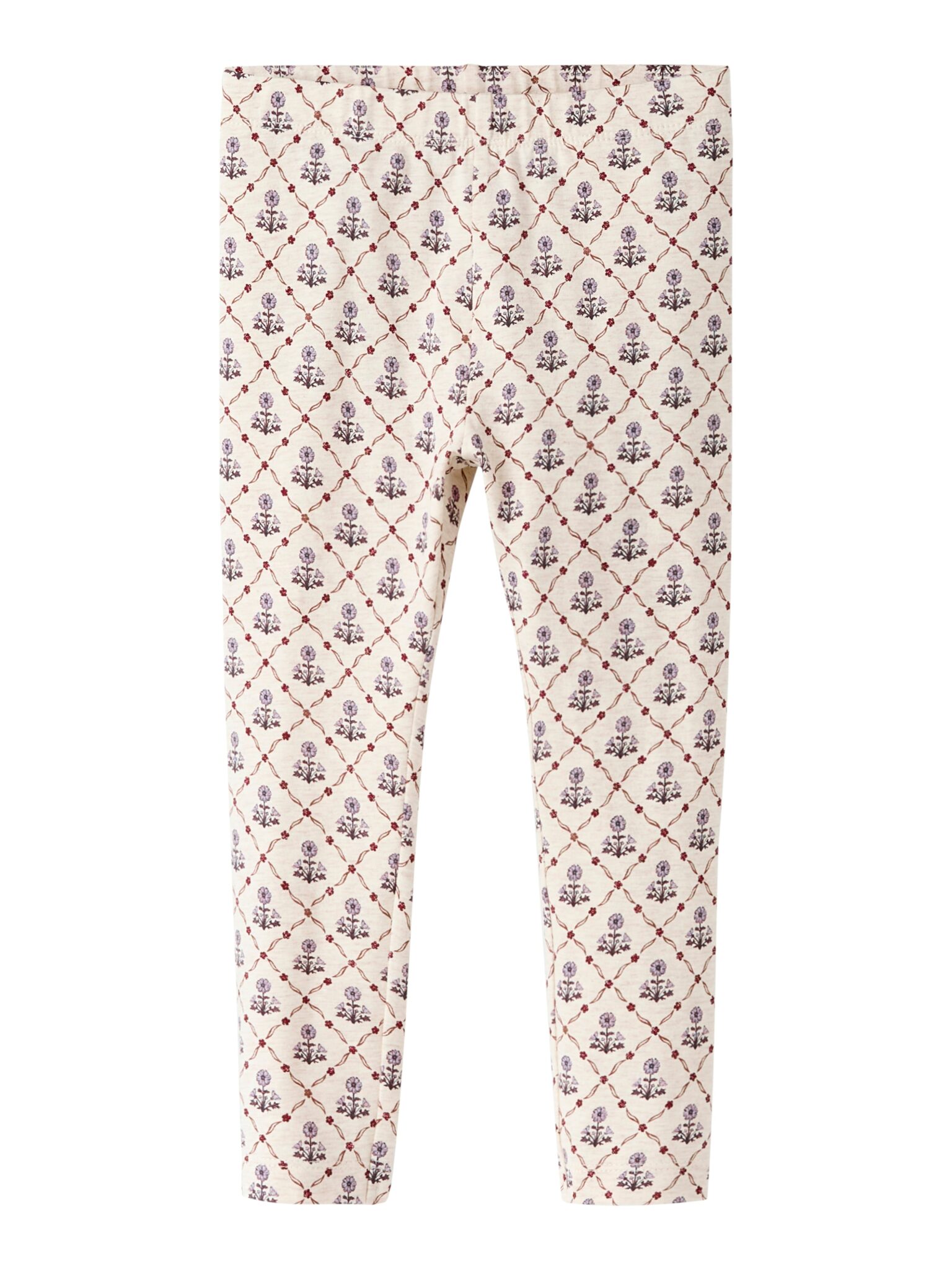 Name It Nikala Leggings - Peyote Melange/Small Flower - 86 cm Name It Nikala Leggings - Peyote Melange/Small Flower - 86 cm