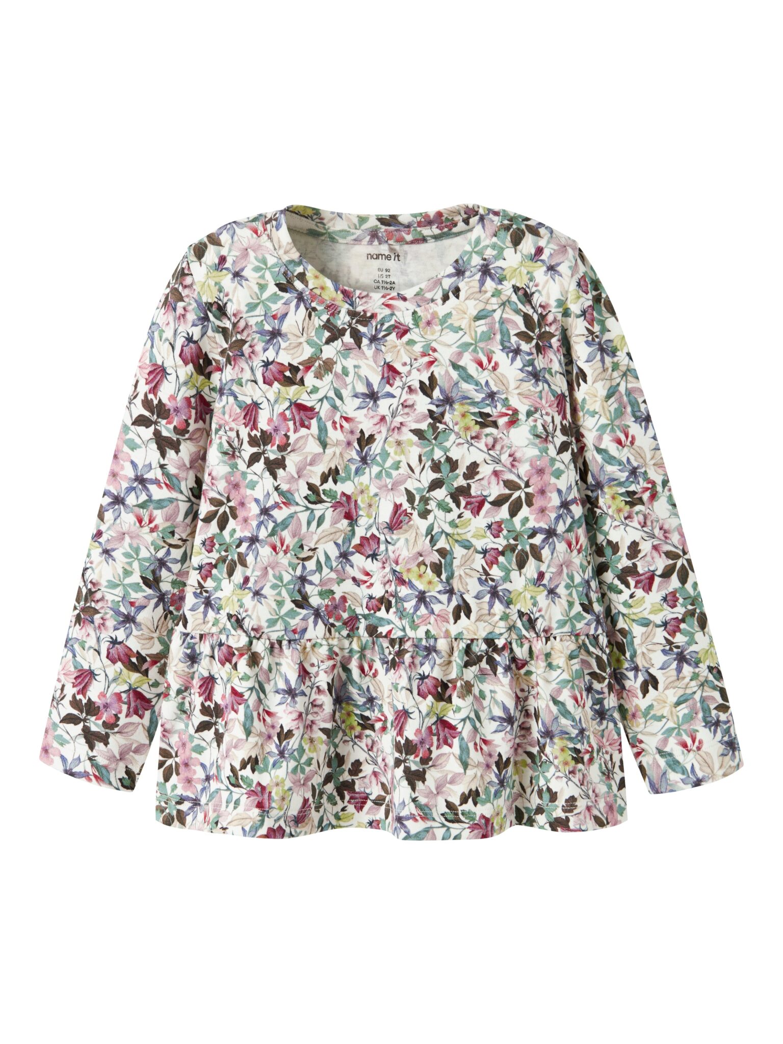 Name It Salliana LS Top - Cloud Dancer - 92 cm Name It Salliana LS Top - Cloud Dancer - 92 cm