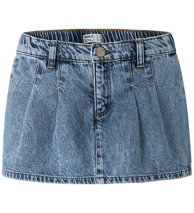 Name It Shorts/Nederdel - NkfThea - Skort - Medium Blue Denim