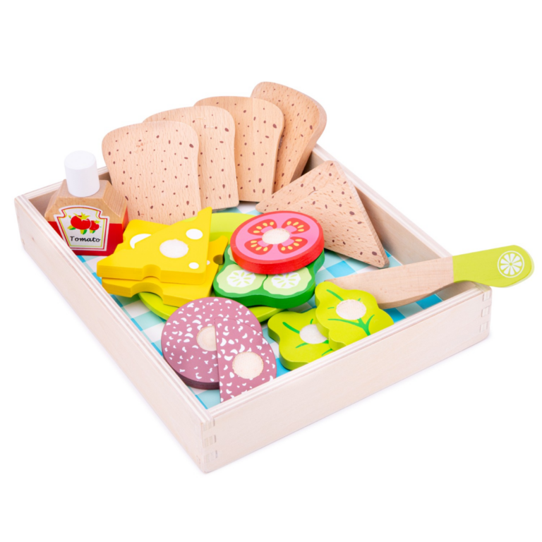 New Classic Toys | Sandwichsæt, 18 dele