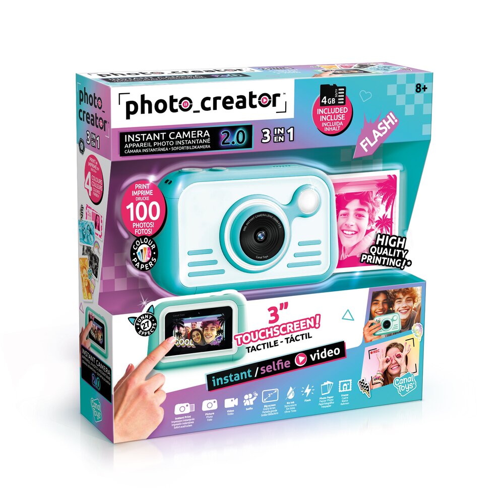PHOTO CREATOR Kamera med Farvepapir