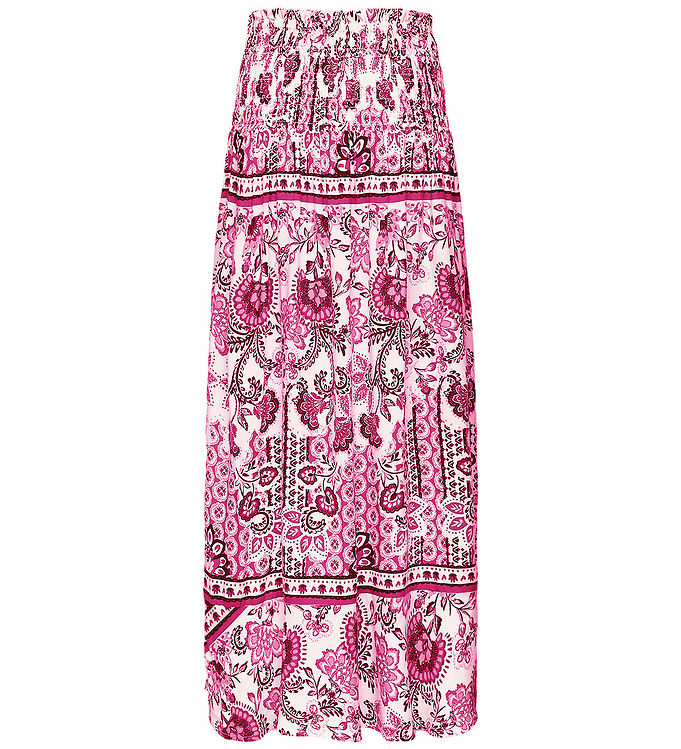 Rosemunde Nederdel - Elif - Pink Boho Print Rosemunde Nederdel - Elif - Pink Boho Print