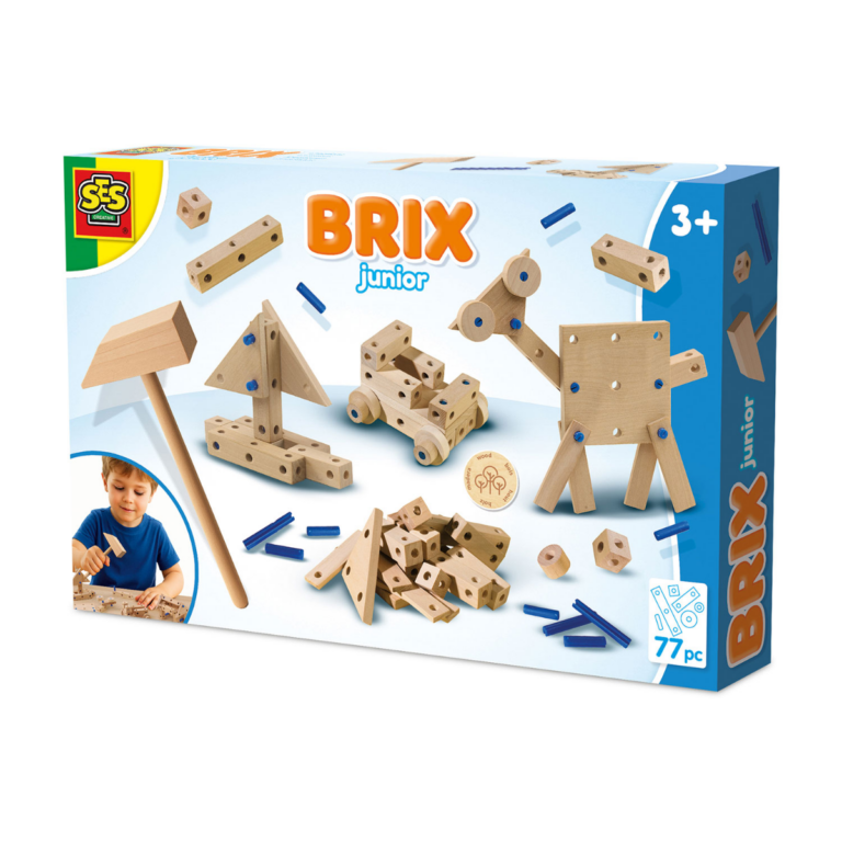 SES Creative | BRIX junior - Startsæt, 77 dele SES Creative | BRIX junior - Startsæt, 77 dele