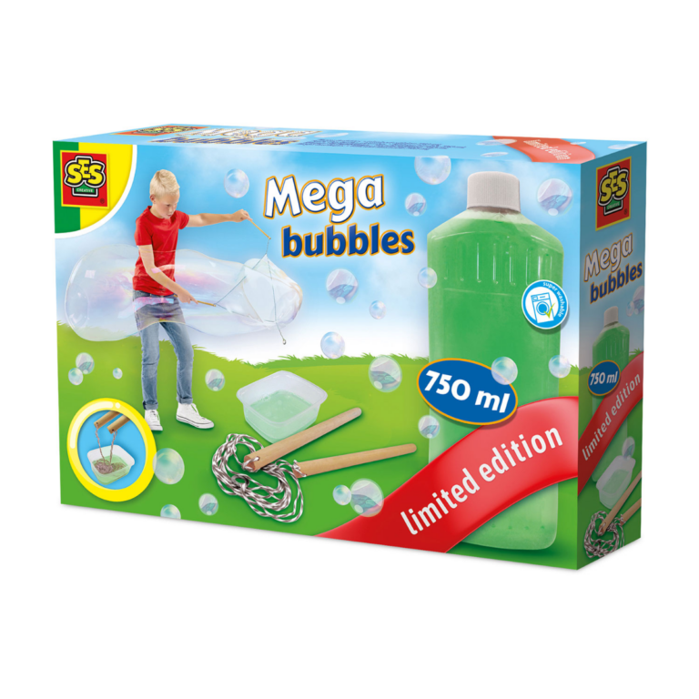 SES Creative | Sæbebobler Mega - Inkl. 750 ml sæbeboblevæske SES Creative | Sæbebobler Mega - Inkl. 750 ml sæbeboblevæske