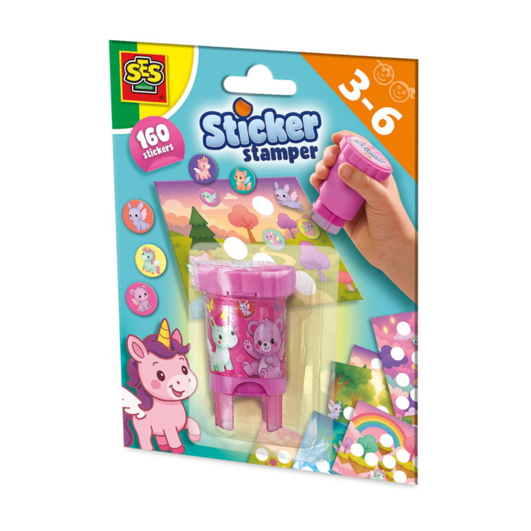 SES Creative | Sticker stamper - Fantasidyr SES Creative | Sticker stamper - Fantasidyr