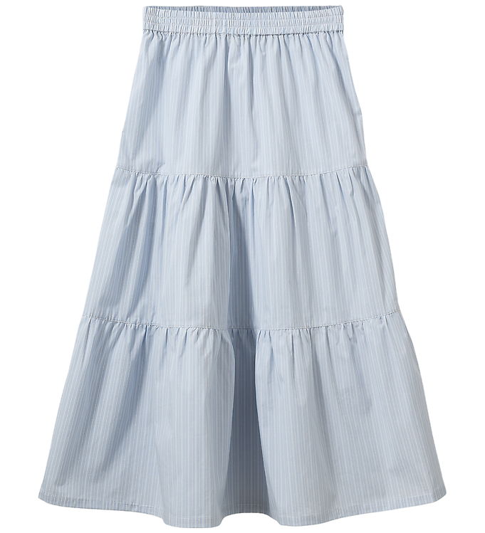 Sofie Schnoor Nederdel - ViviSY - Light Blue Striped