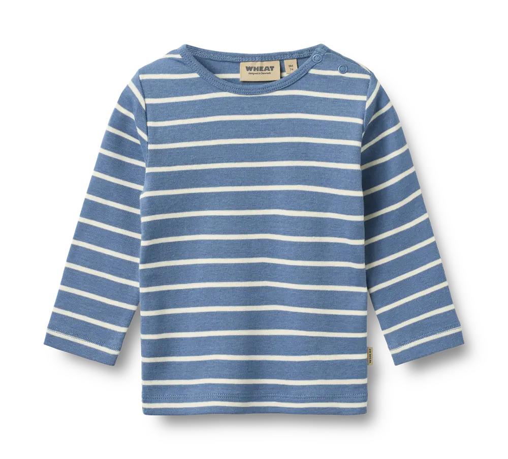Stig Bluse - Blue Stripe - 68 Stig Bluse - Blue Stripe - 68