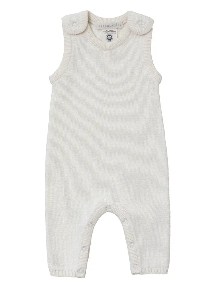 Strikket Romper - Creme - 56CM