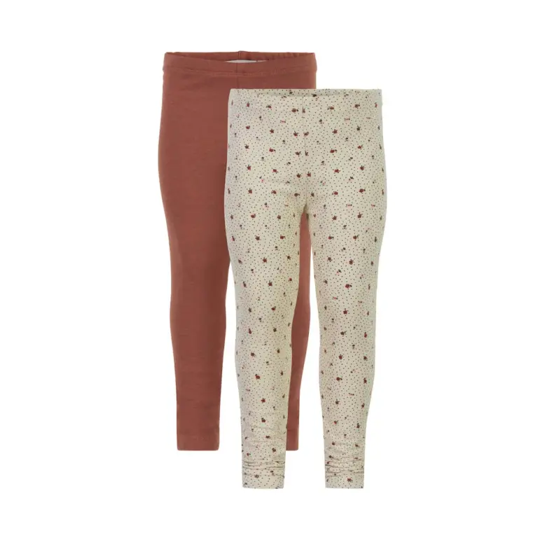 Sweat leggings m. AOP 2-pak - 267 - 98