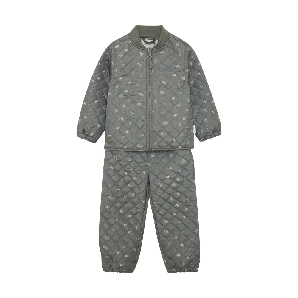 Termo Sæt m. Print - Mulled Basil - 92