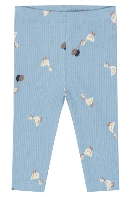 The New Siblings Vito Rib Leggings - Ashley Blue - 80