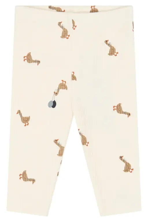 The New Siblings Vito Rib Leggings - Gardenia - 80 The New Siblings Vito Rib Leggings - Gardenia - 80