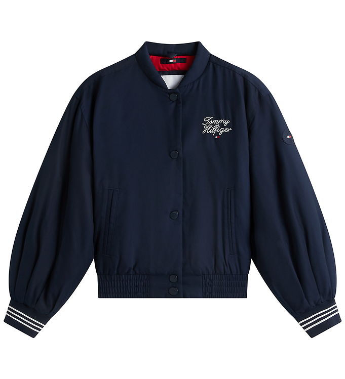 Tommy Hilfiger Overgangsjakke - Bomber - Dark Night Navy