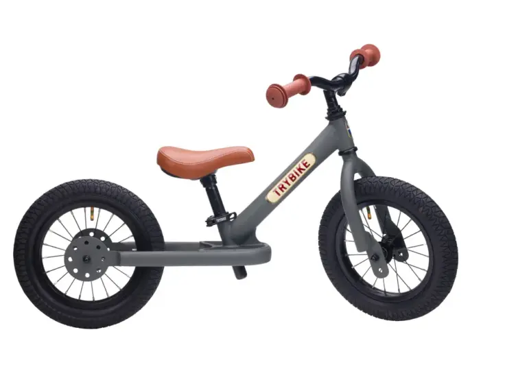 Tribike Løbecykel, 2 Hjulet - Antracit grå