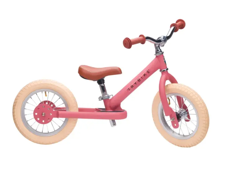 Tribike Løbecykel, 2 Hjulet - Vintage rose