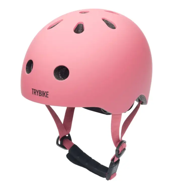 Trybike Cykelhjelm Med Retrolook - Vintagerosa XS
