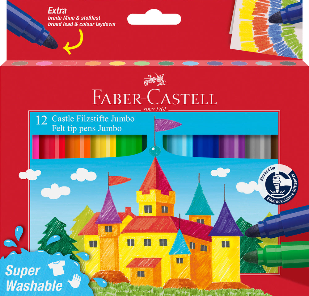 Tusser jumbo Faber-Castell 12ass