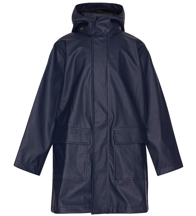 Ver de Terre Regnfrakke - PU - Navy Ver de Terre Regnfrakke - PU - Navy
