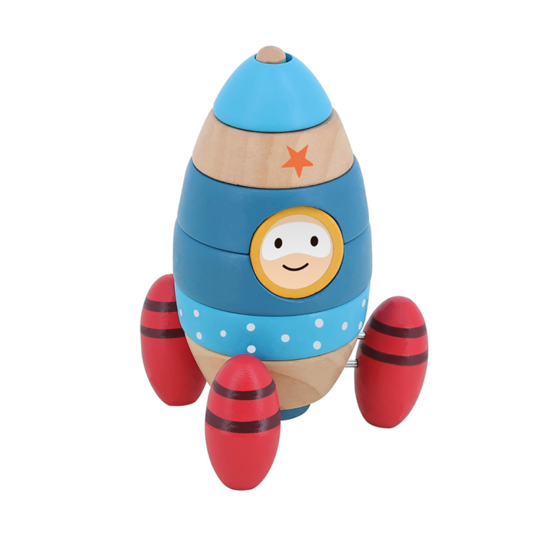 Vilac | Stableleg - Rumraket, 9 dele