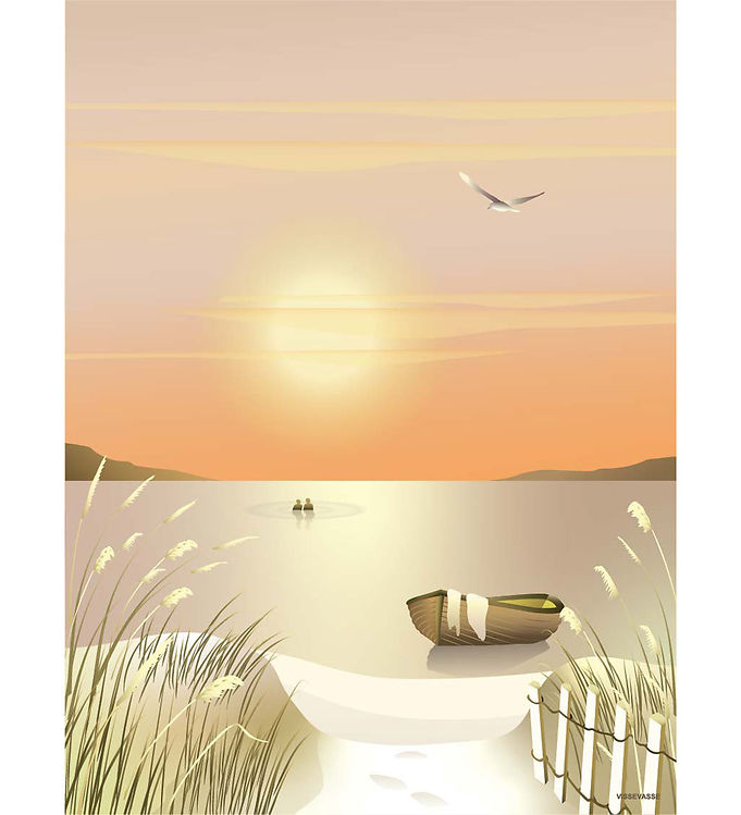 Vissevasse Plakat - 30x40 cm - Dunes Vissevasse Plakat - 30x40 cm - Dunes