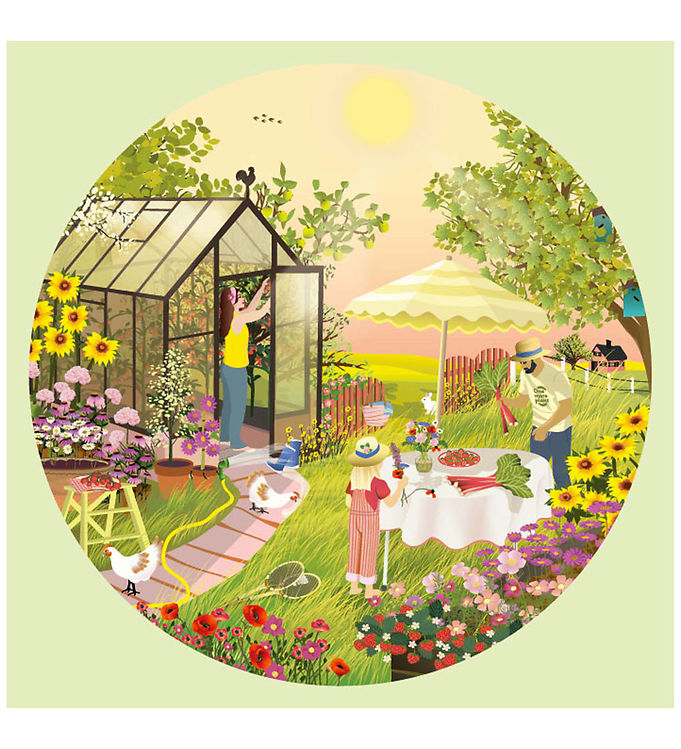 Vissevasse Puslespil - 1000 Brikker - 65x65 cm - Summer Feeling