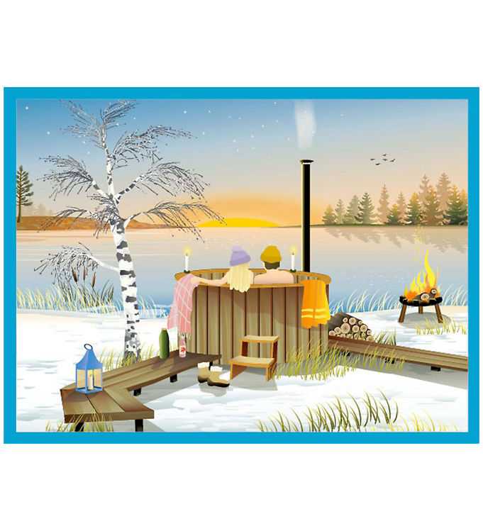 Vissevasse Puslespil - 300 Brikker - 37x27 cm - Winter